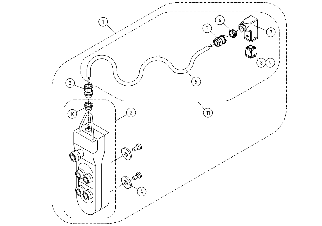 DINO 260XTD PENDANT CONTROL PANEL