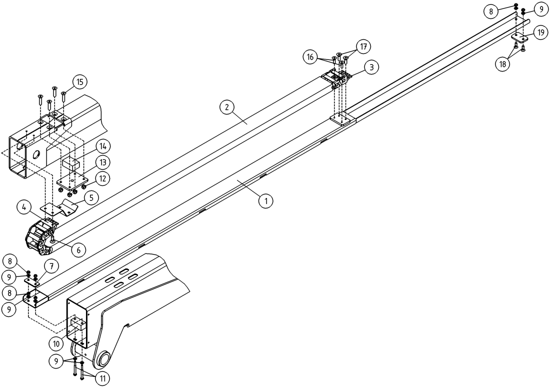 DINO 105TL ENERGY TRANSFER CHAIN