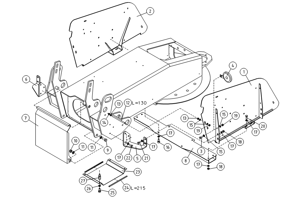 DINO 185XTCII CLAMP FOR ROTATION UNIT