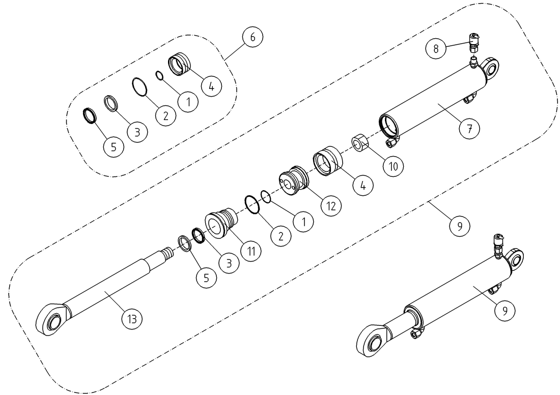 DINO 220XTCII MASTER CYLINDER