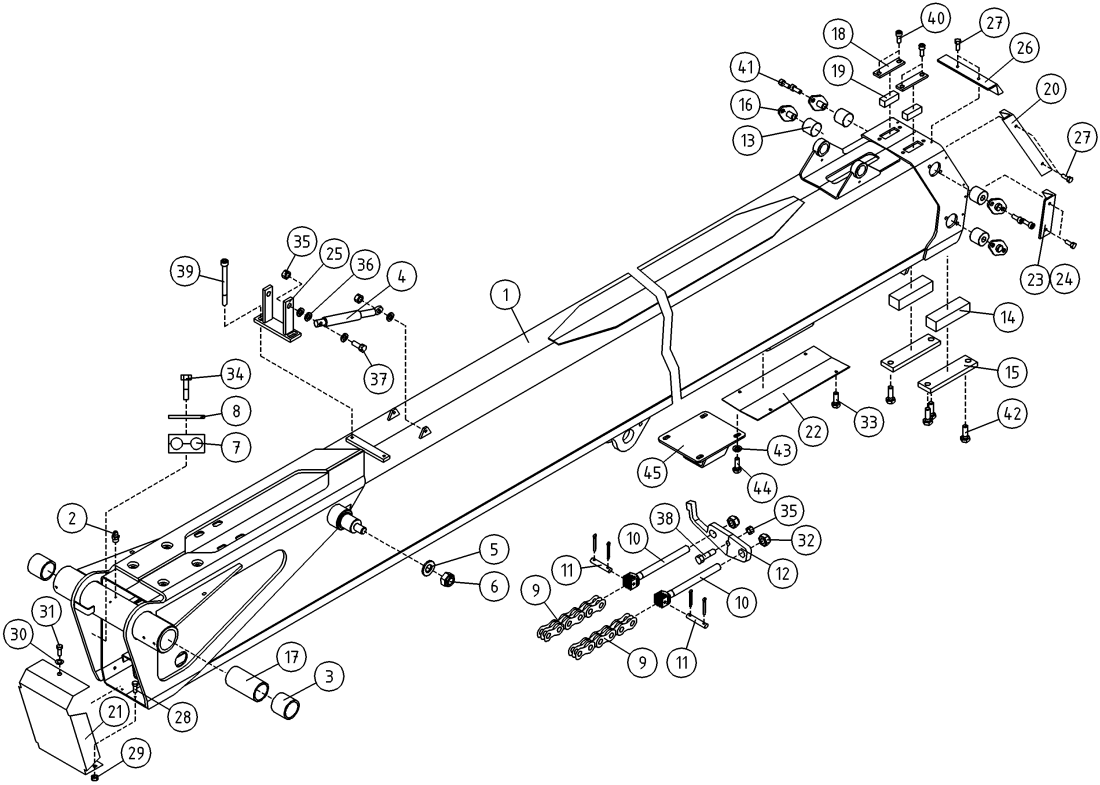 DINO 185XTS MAIN BOOM