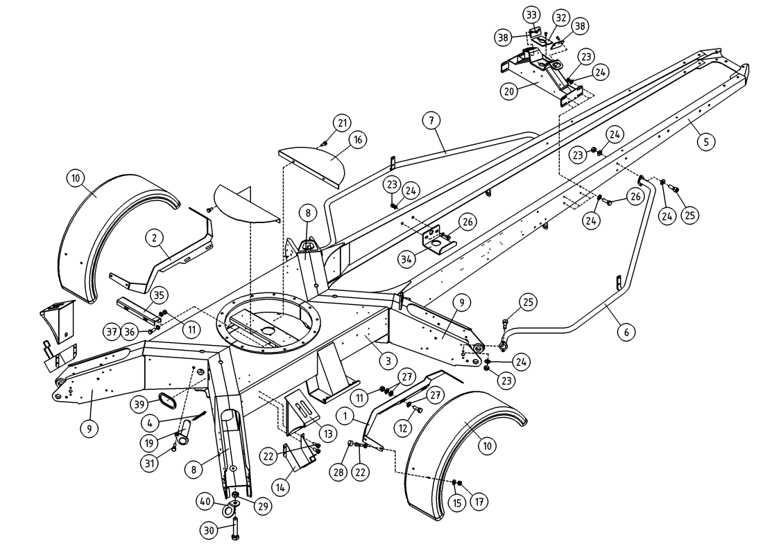 DINO 160XTBII CHASSIS