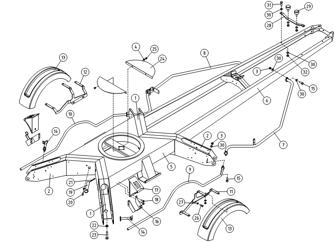 DINO 135TB CHASSIS