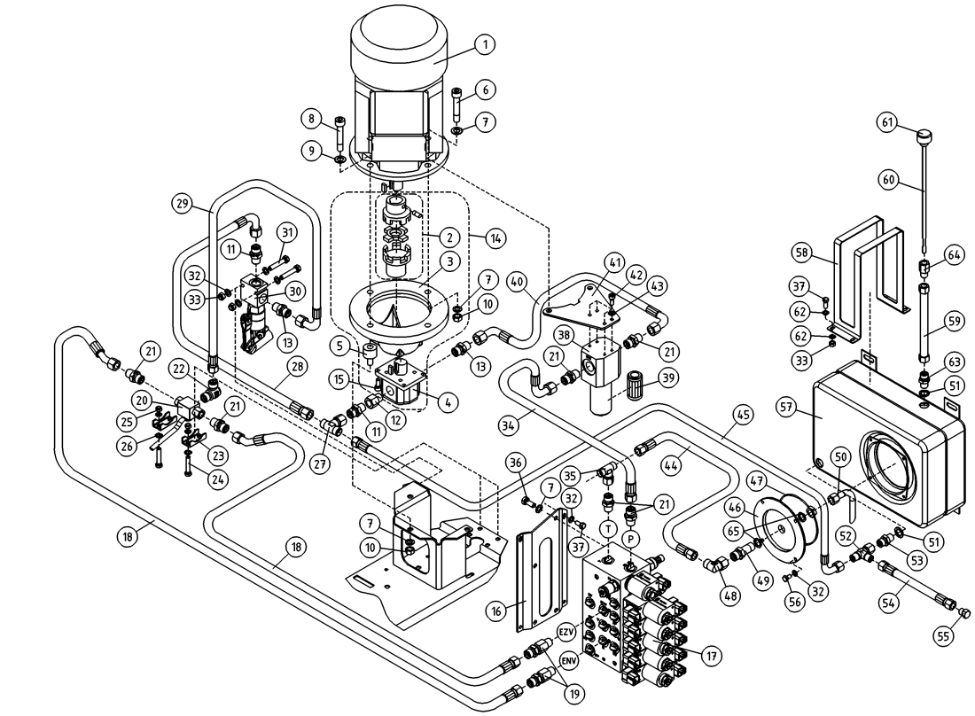 DINO 105TL HYDRAULICS, PUMP