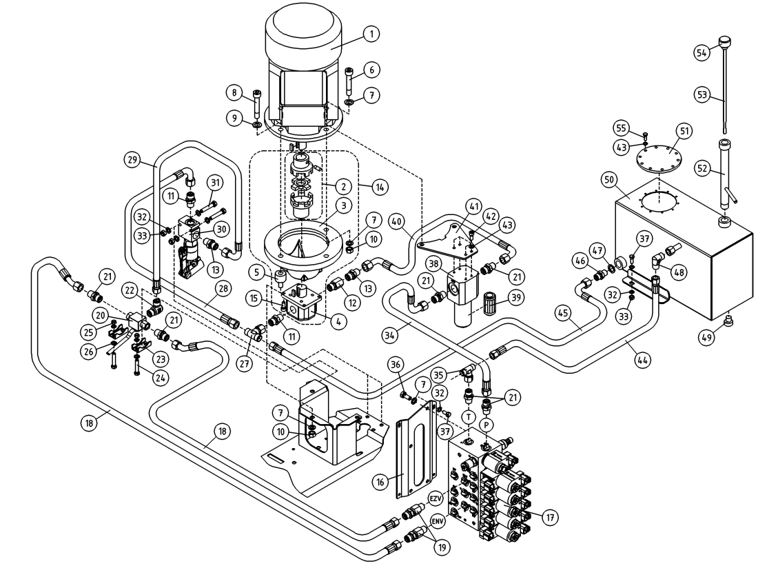 DINO 105TL HYDRAULICS, PUMPS, ACCESSORIES