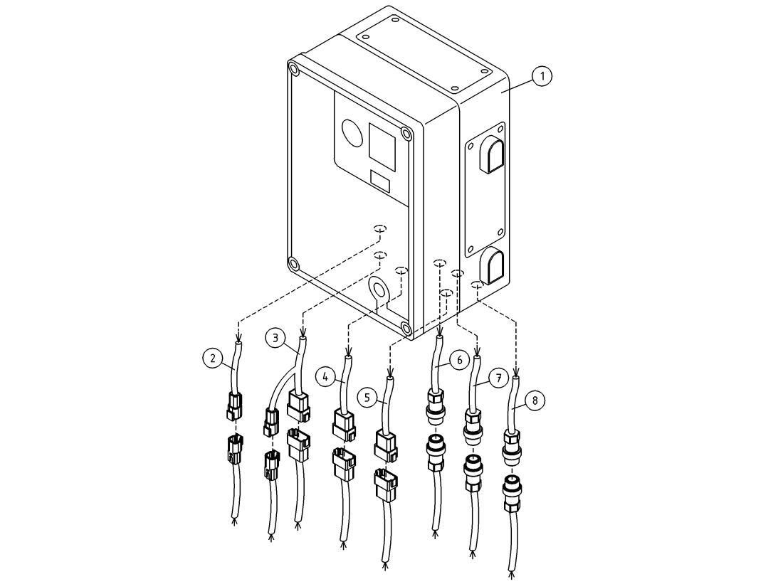 DINO 120T LOWER CONTROL BOX