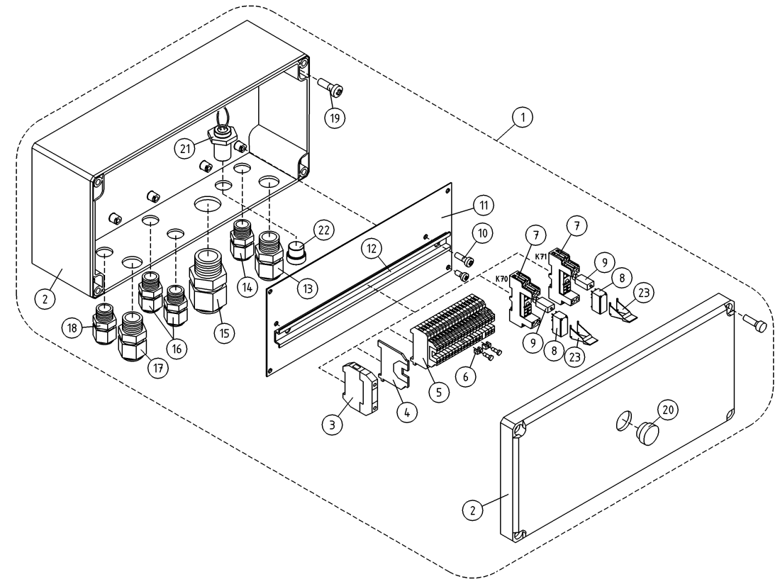 DINO 160XTII OPTION, SWITCH BOX