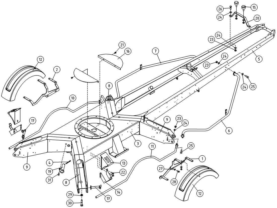 DINO 160XTB CHASSIS