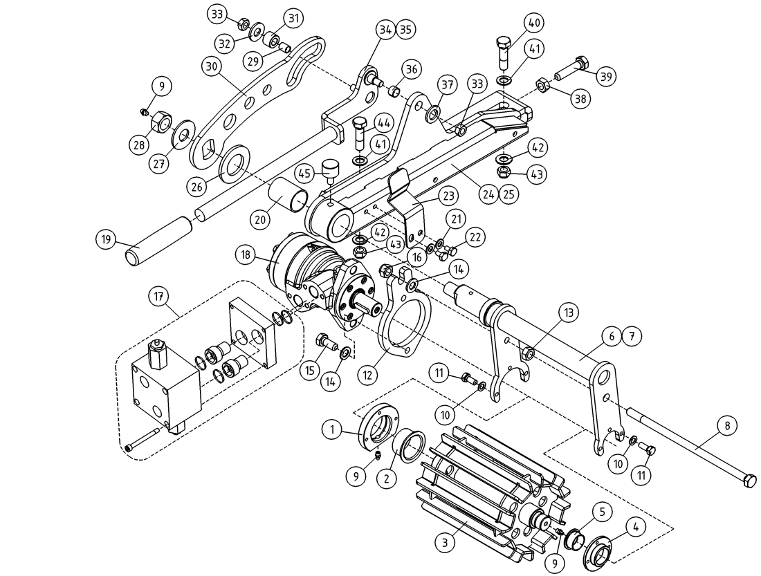 DINO 120T DRIVE MECHANISM