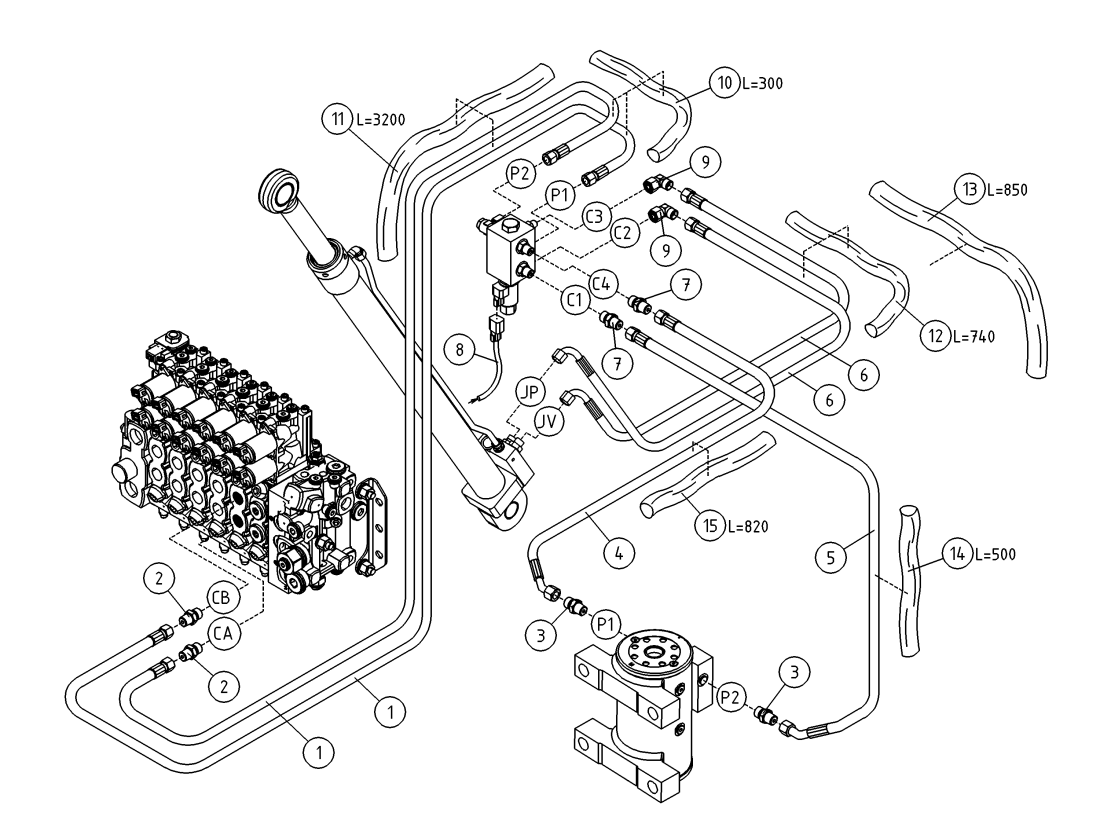 DINO 185XTS HYDRAULICS, PLATRORM