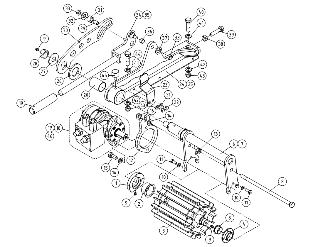 DINO 120T DRIVE MECHANISM