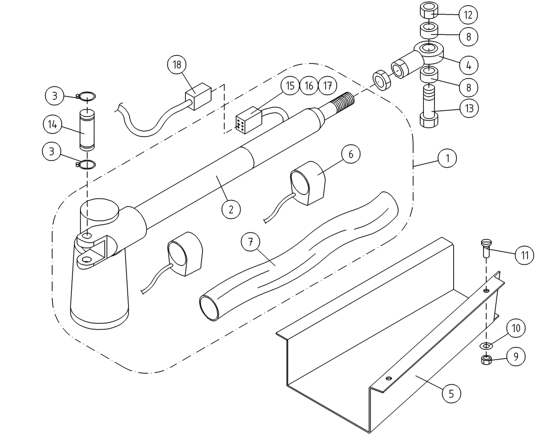 DINO 205RXT ROTATION MOTOR