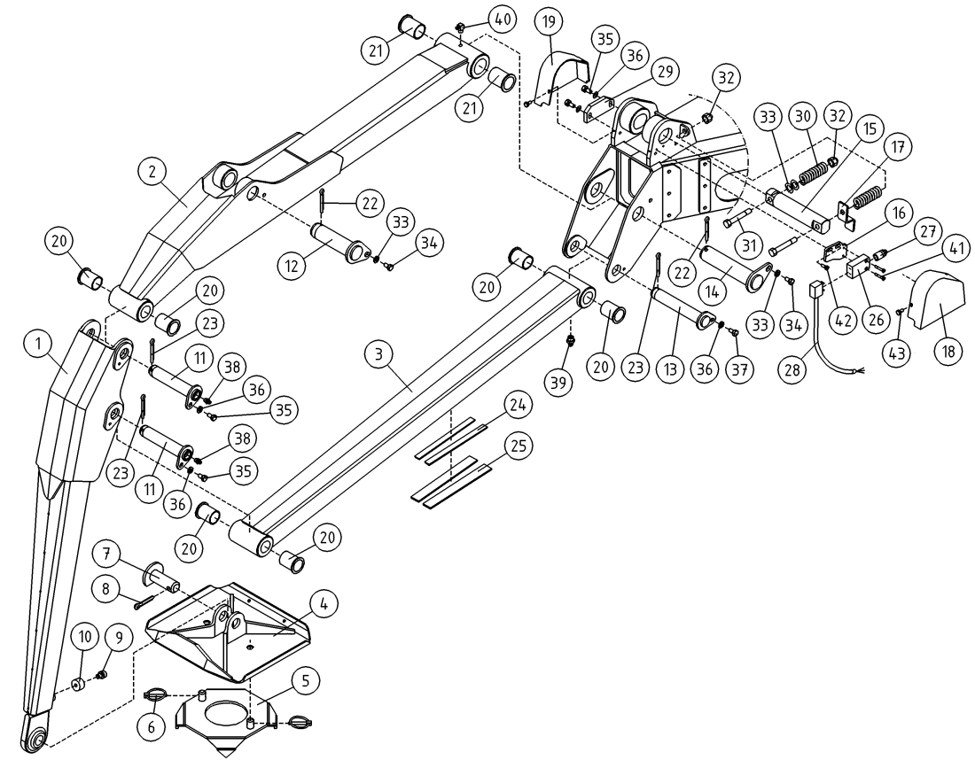 DINO 185XTC OUTRIGGER