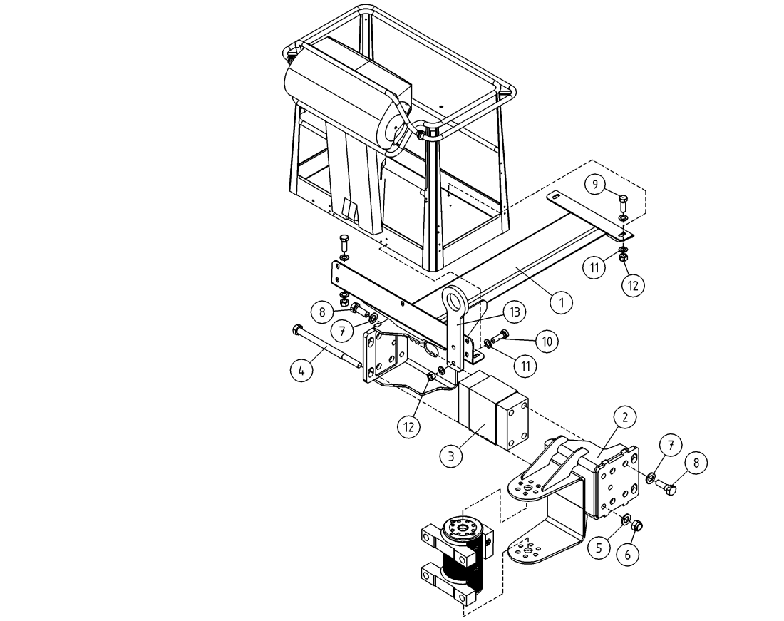 DINO 185XTCII OPTION, BASKET LOAD SENSOR