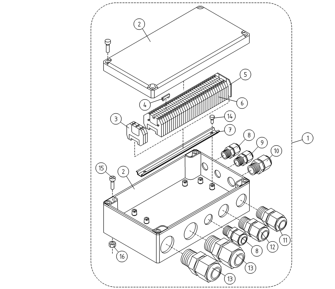 DINO 120TN DISTRIBUTION BOX 120TN