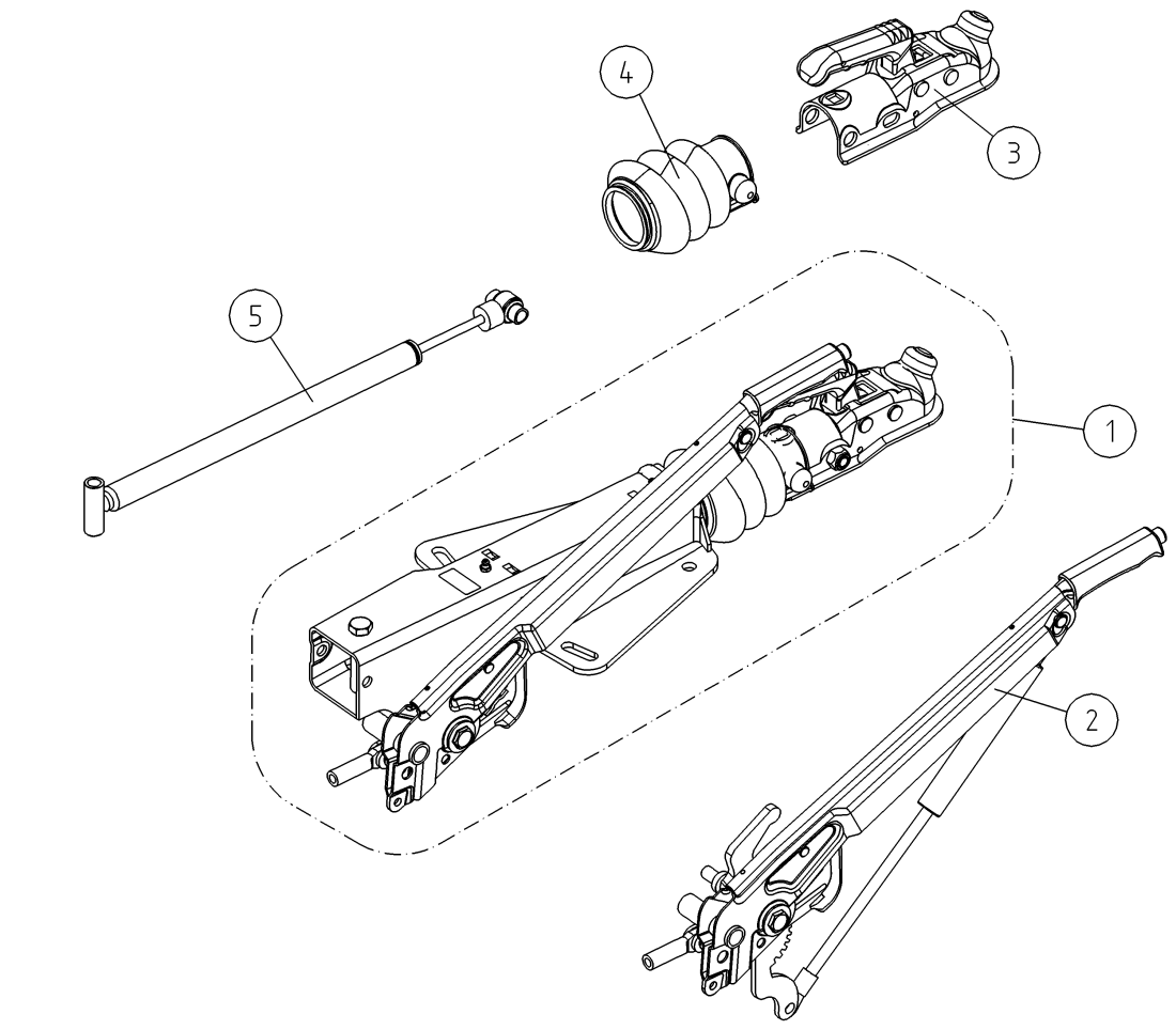 DINO 180XT TOWBAR COUPLING