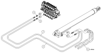 HYDRAULICS, LIFT CYLINDER