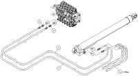 HYDRAULICS, LIFT CYLINDER