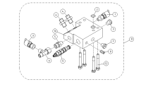 VALVE HOUSING+VALVES SLAVE CYLINDER