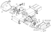 AXLE BRACE AND FENDER