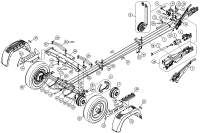 AXLE SYSTEM, DRIVE MECHANISM