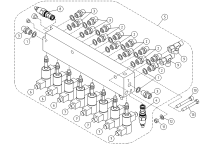 OPTION, MAGNET VALVES, OUTRIGGER