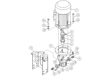 HYDRAULICPUMP AND ELECTRICMOTOR